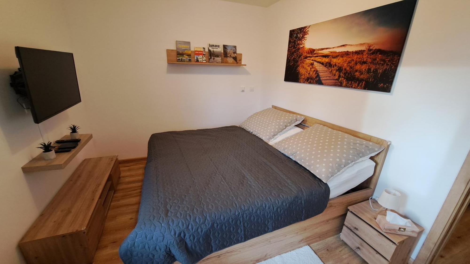Černá v Pošumaví Apartmany - Male Lipno מראה חיצוני תמונה